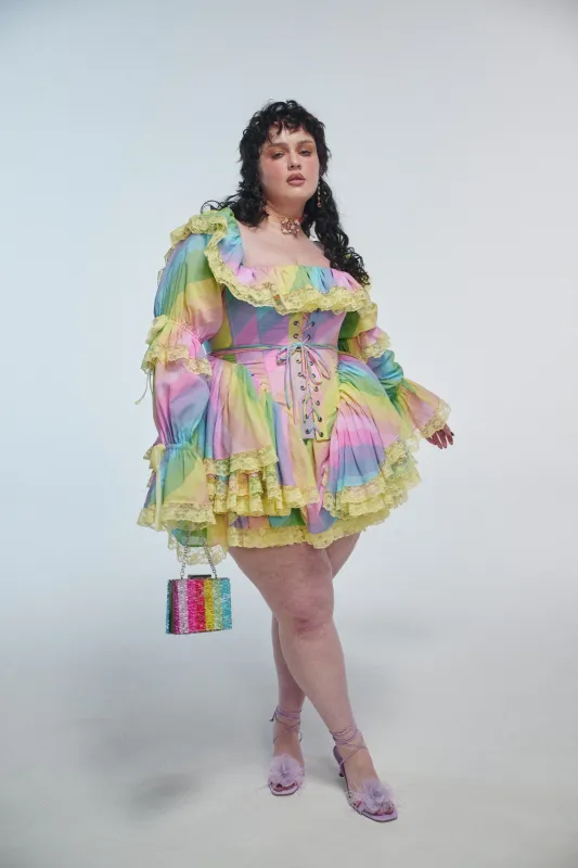 The End Of The Rainbow In A Past Life Dress sold by Selkie