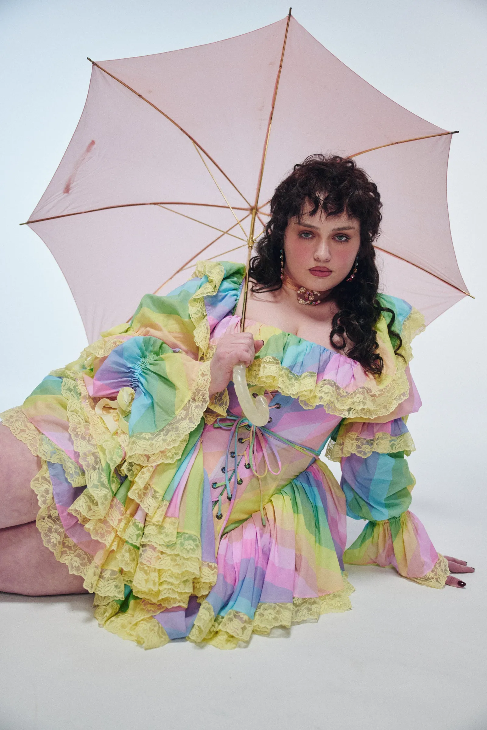 The End Of The Rainbow In A Past Life Dress sold by Selkie product image thumbnail 3