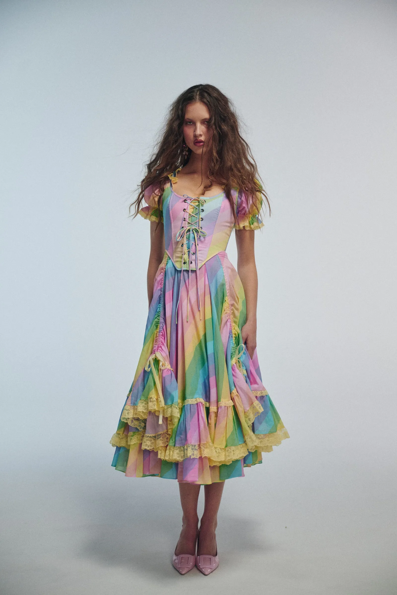 The End Of The Rainbow Cinema Dress sold by Selkie product image thumbnail 3