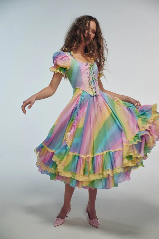 The End Of The Rainbow Cinema Dress made by Selkie