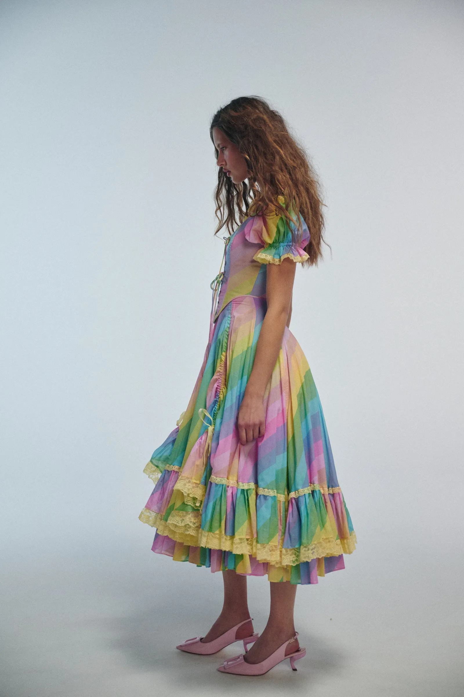 The End Of The Rainbow Cinema Dress sold by Selkie product image thumbnail 4