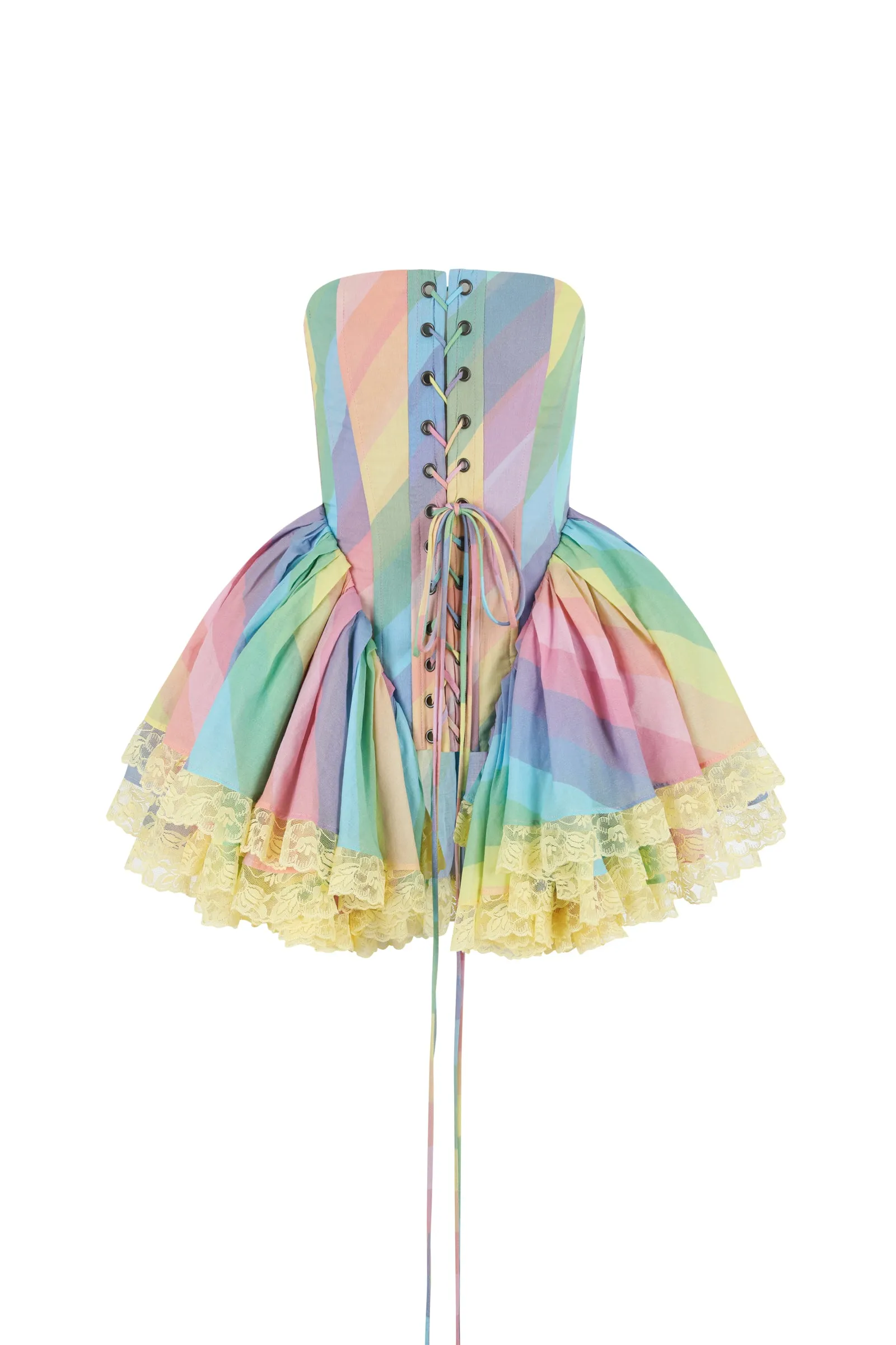 The End Of The Rainbow Victorian Corset sold by Selkie product image thumbnail 2