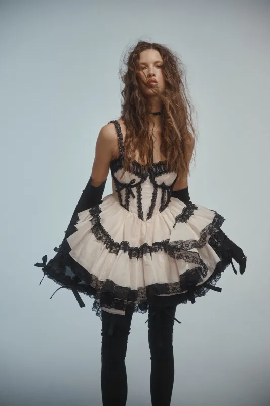 The Cabaret Moulin Rouge Mini Dress sold by Selkie