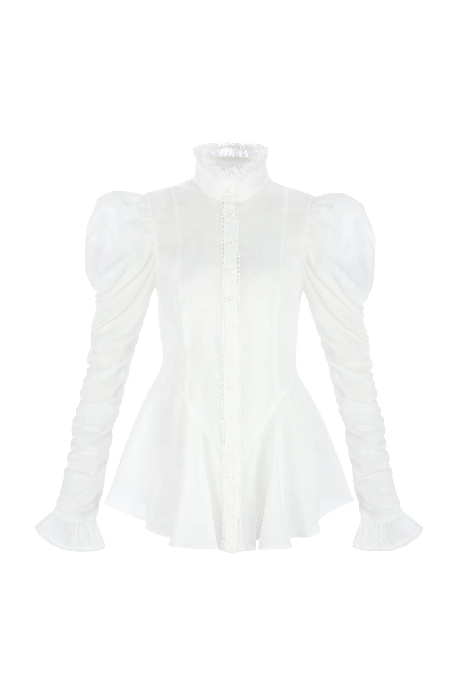 The Ivory Equestrian Blouse sold by Selkie