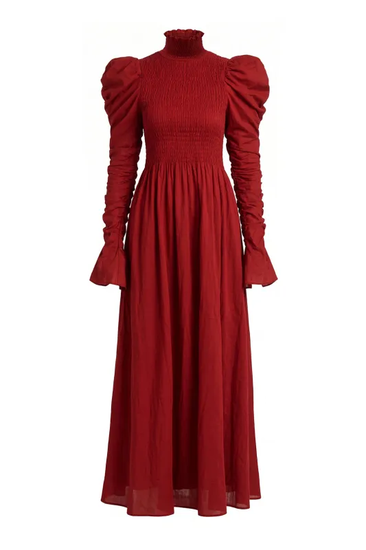 The Martyr Red Corset's Companion Dress made by Selkie