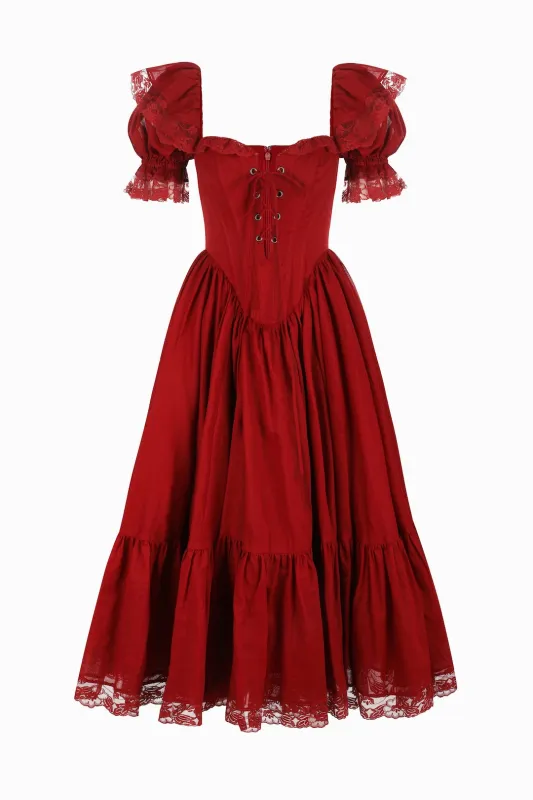 The Martyr Red Witch's Dress made by Selkie
