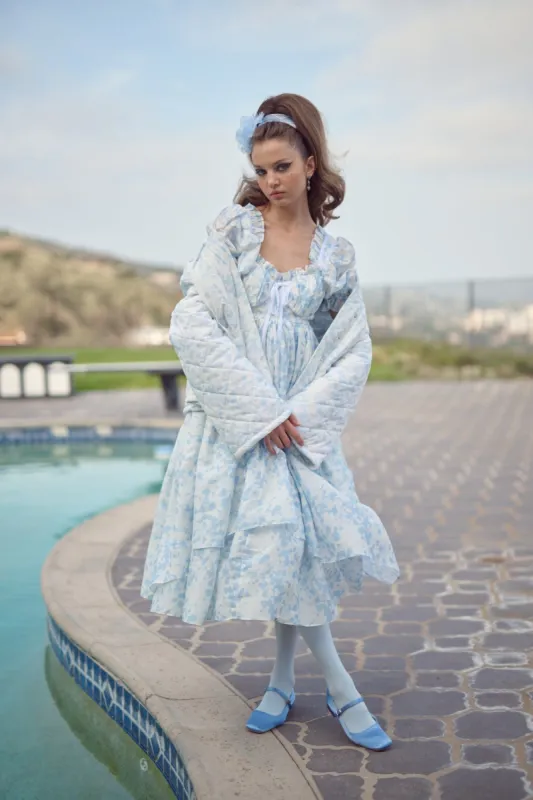 The Hydrangea House Coat sold by Selkie