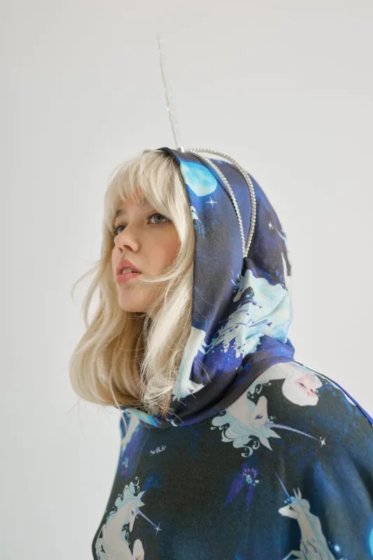 The Last Unicorn Night Pillow Hoodie made by Selkie