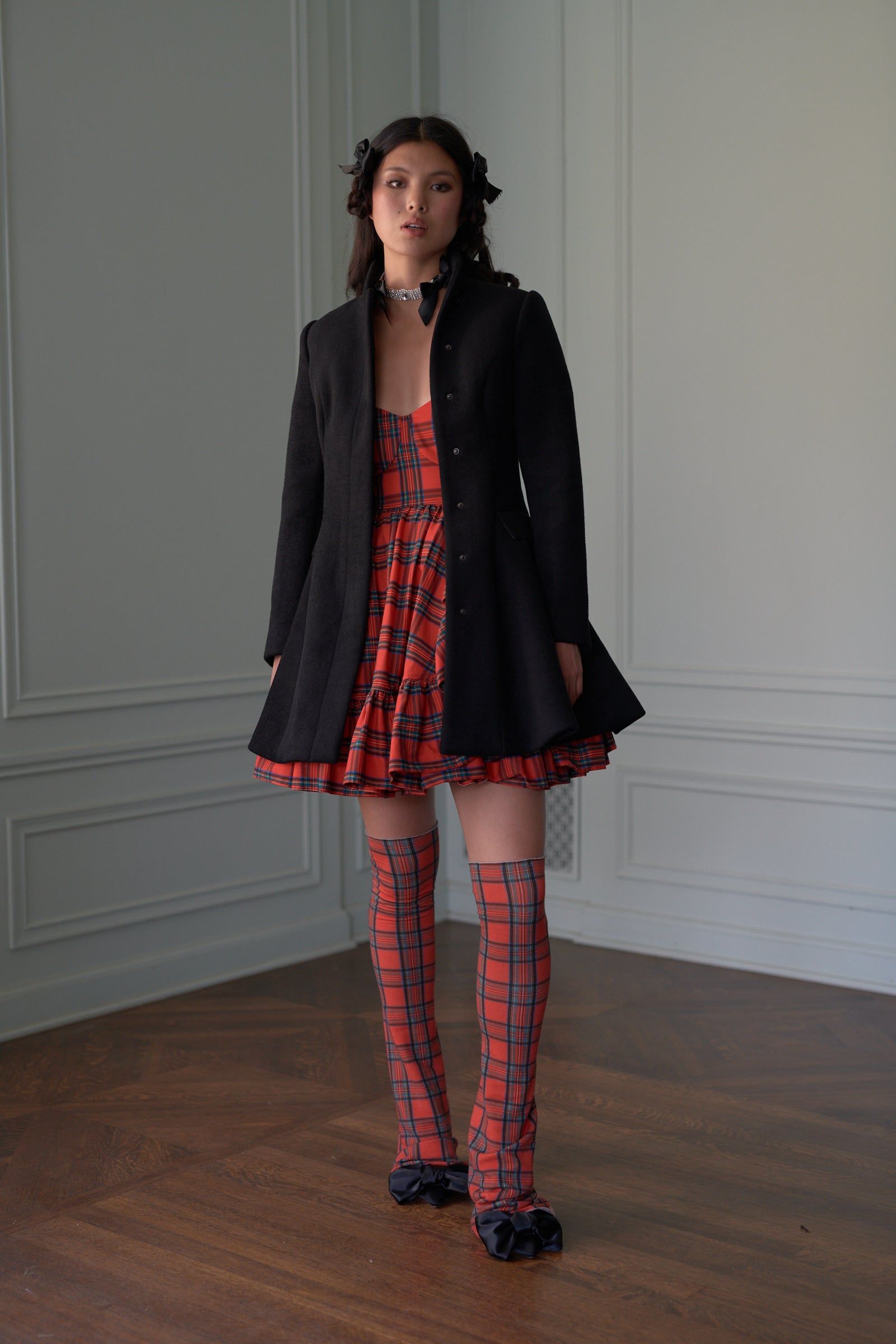The Tartan Bebe Bloom Dress sold by Selkie product image thumbnail 20