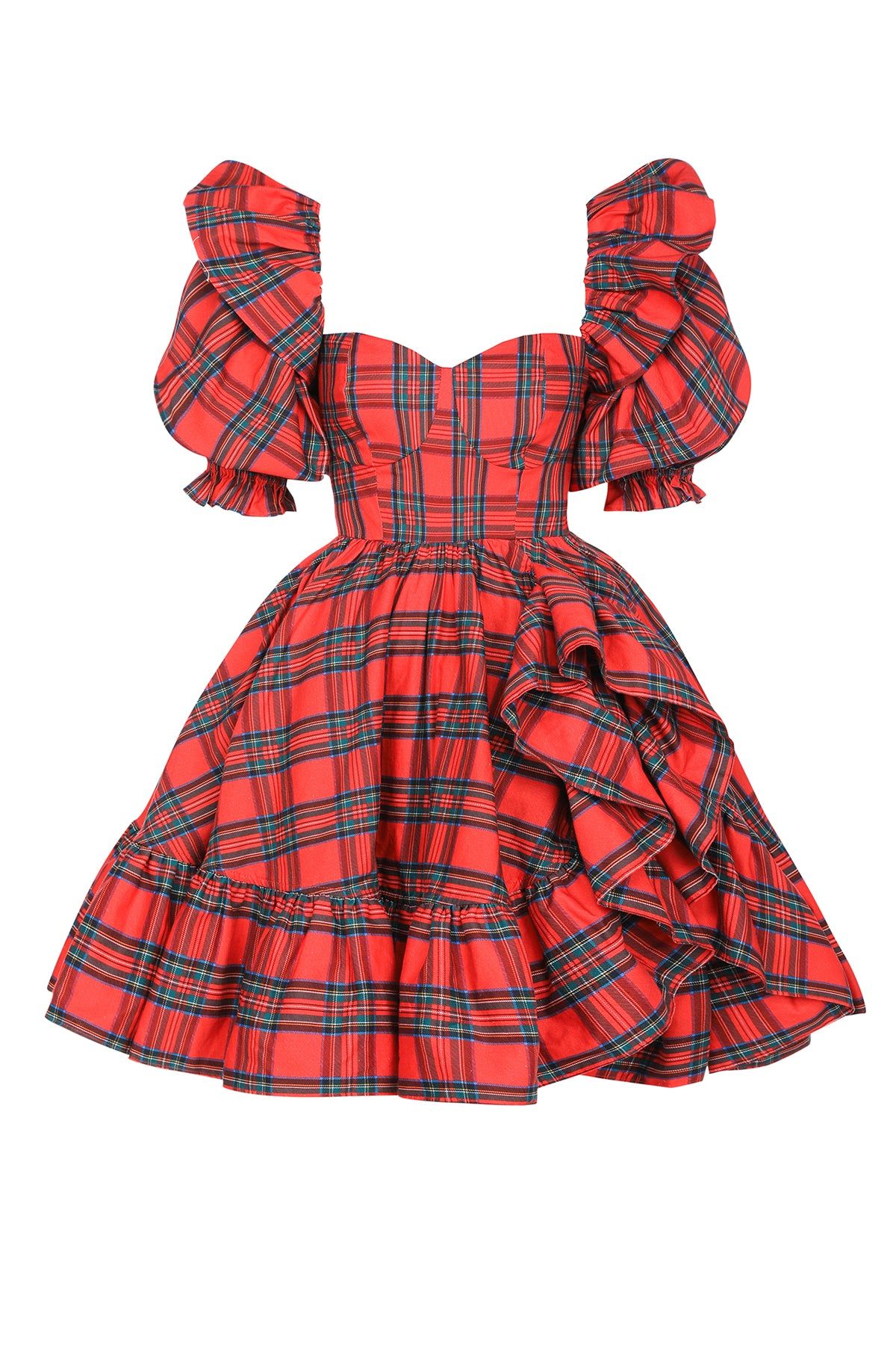 The Tartan Bebe Bloom Dress sold by Selkie product image thumbnail 4