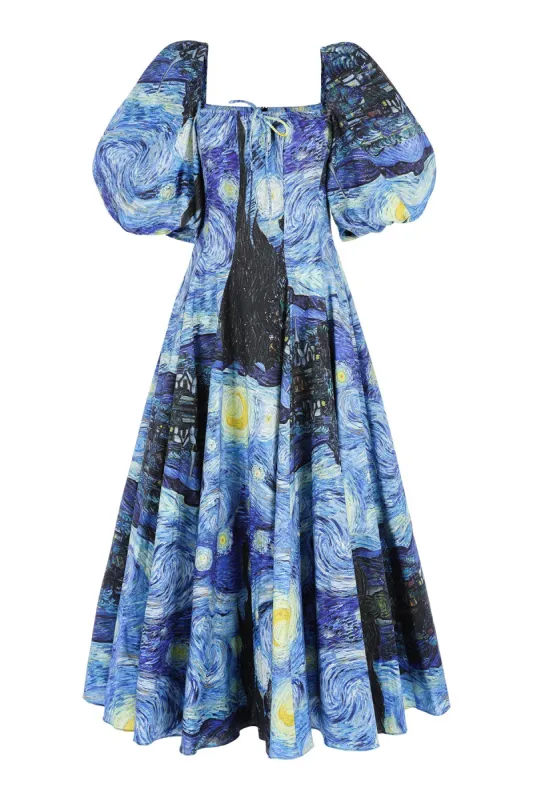 The Starry Night Day Dress made by Selkie