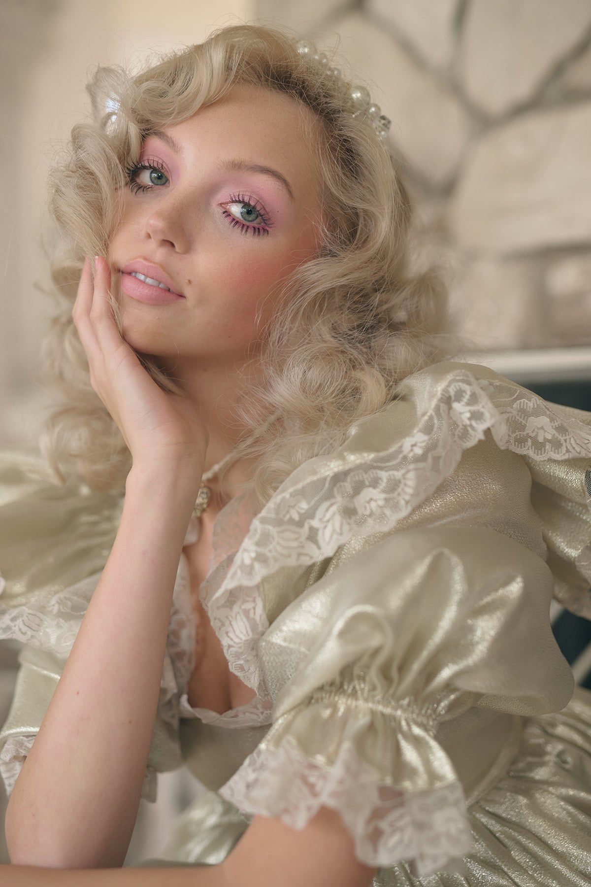 The Champagne Sugarfrill Puff sold by Selkie product image thumbnail 3