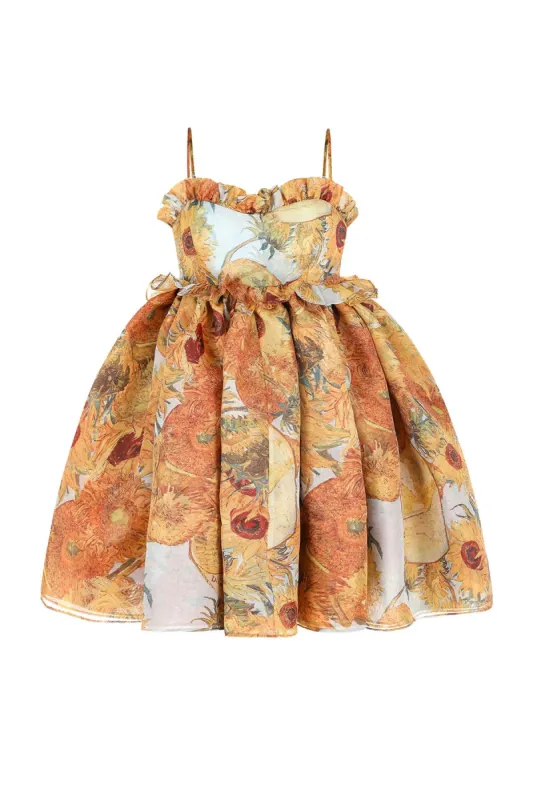 The Sunflowers Rosebud Dress sold by Selkie