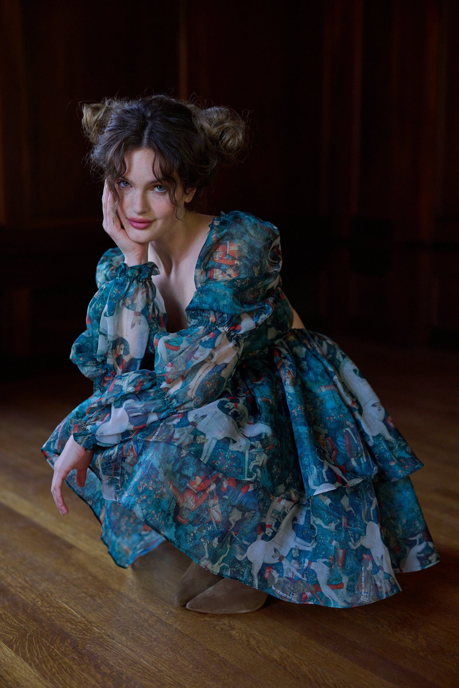 The Unicorn Defends Himself Moonlight Dress sold by Selkie product image thumbnail 5