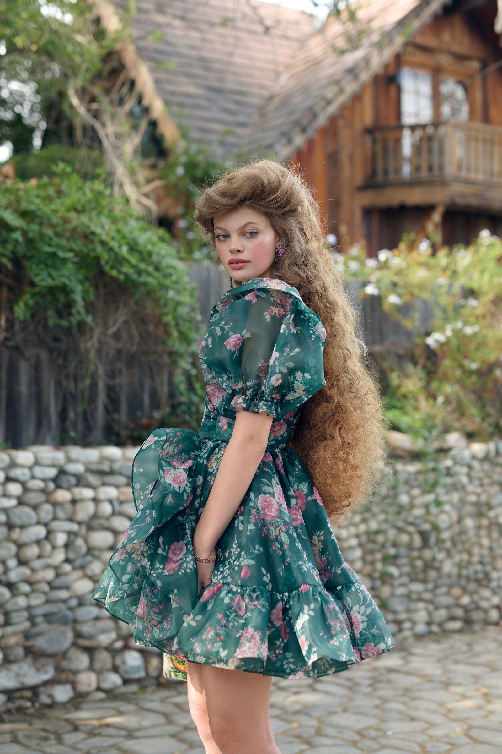 The Green Gables Bebe Bloom Dress | Parallel The Green Gables Bebe Bloom Dress | Parallel