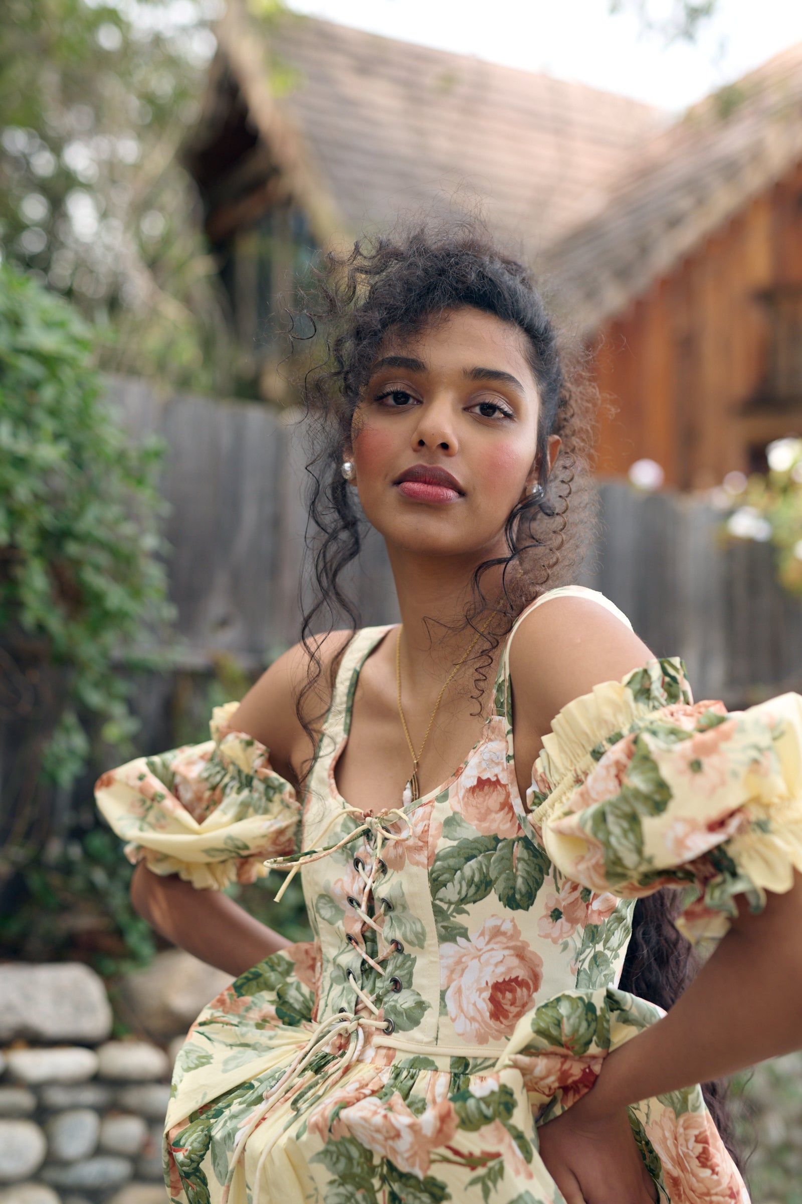 The Butter Rose Soft Corset sold by Selkie product image thumbnail 4