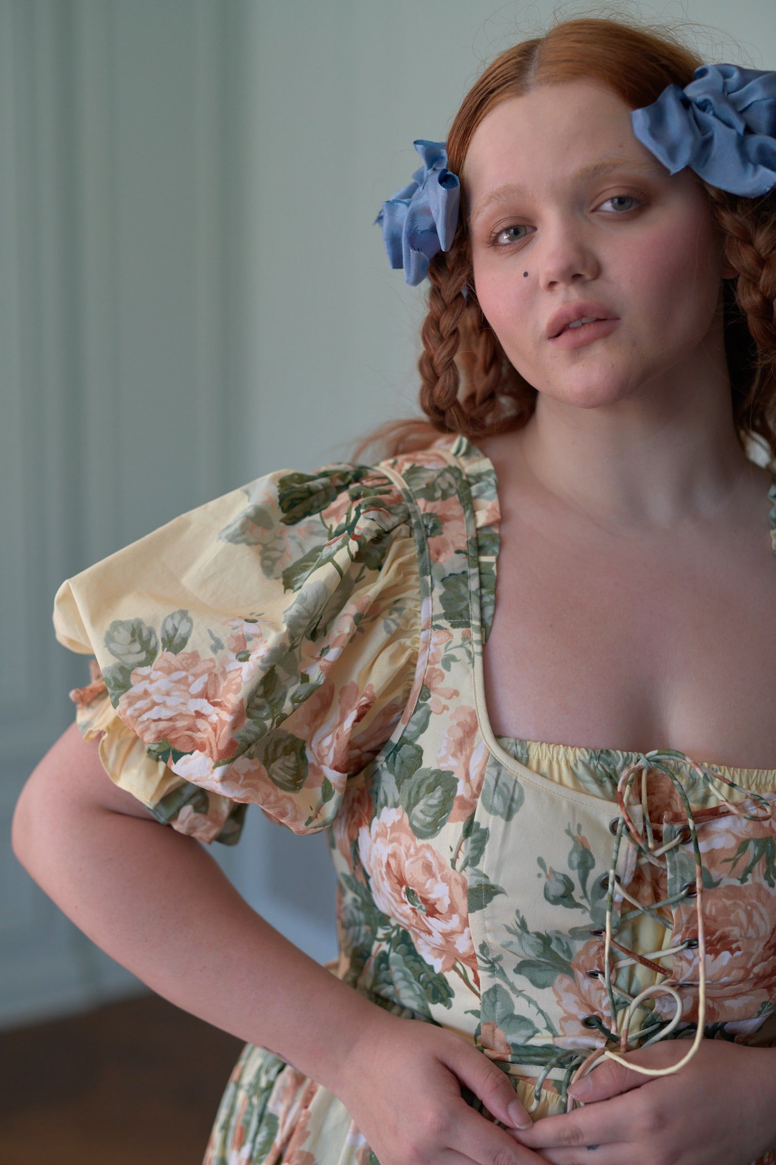 The Butter Rose Soft Corset sold by Selkie product image thumbnail 13