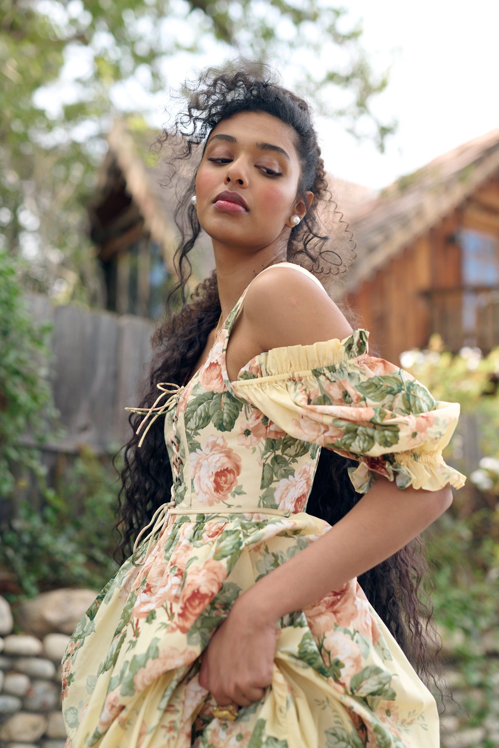 The Butter Rose Soft Corset sold by Selkie product image thumbnail 15