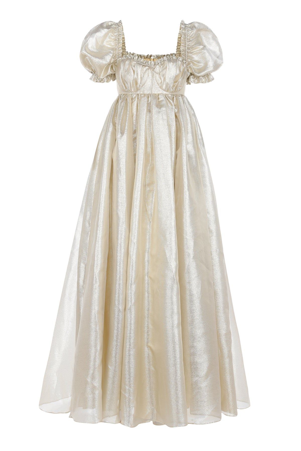 The Champagne Seashell Gown sold by Selkie product image thumbnail 2