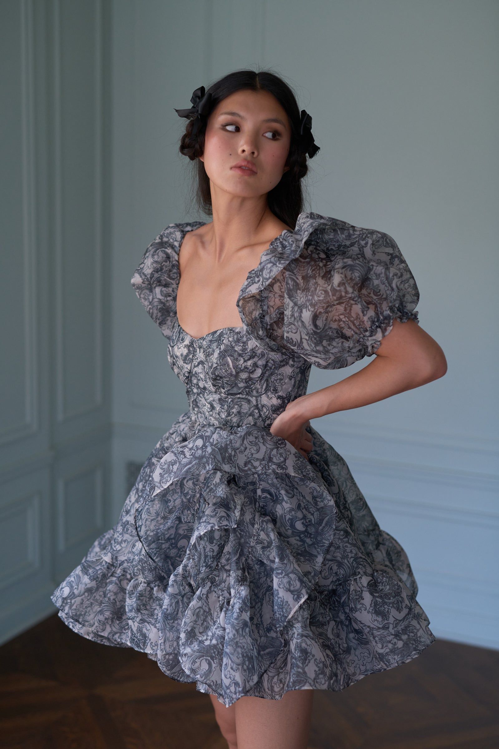 The Heritage Bebe Bloom Dress sold by Selkie product image thumbnail 3