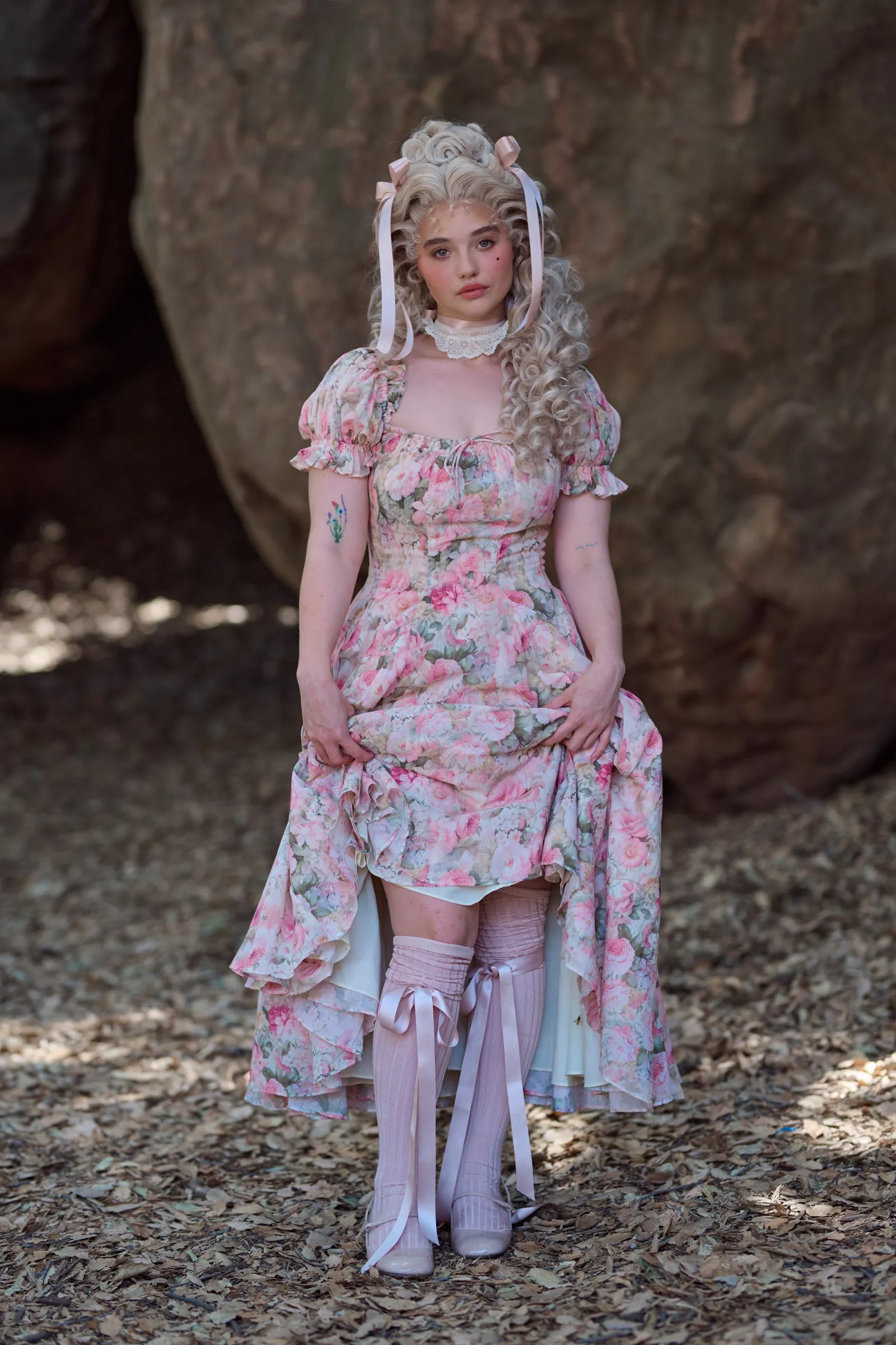 The Pammy Garden Party Dress sold by Selkie