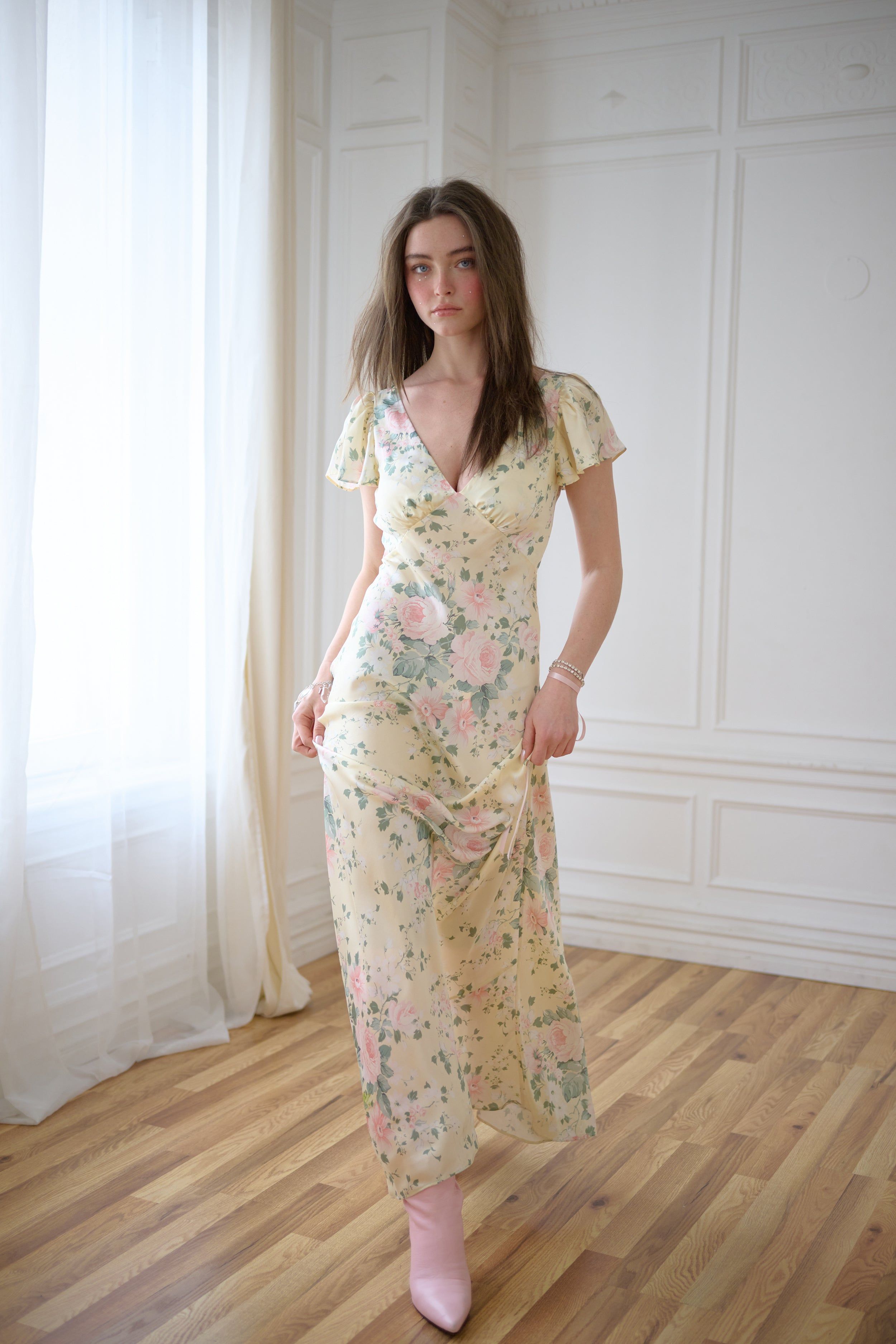 The Fantasy Flutter Slip Dress sold by Selkie