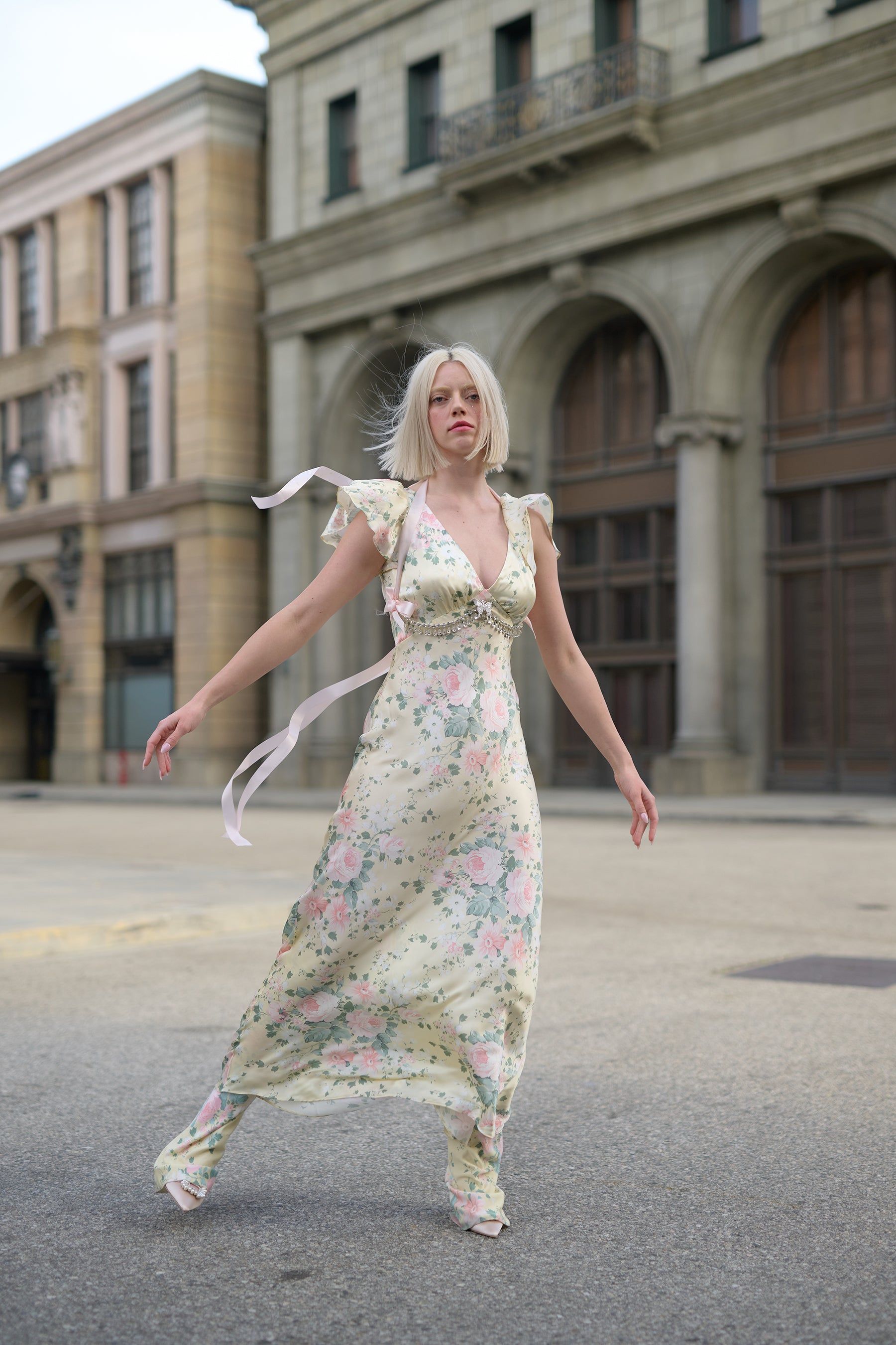 The Fantasy Flutter Slip Dress sold by Selkie product image thumbnail 3