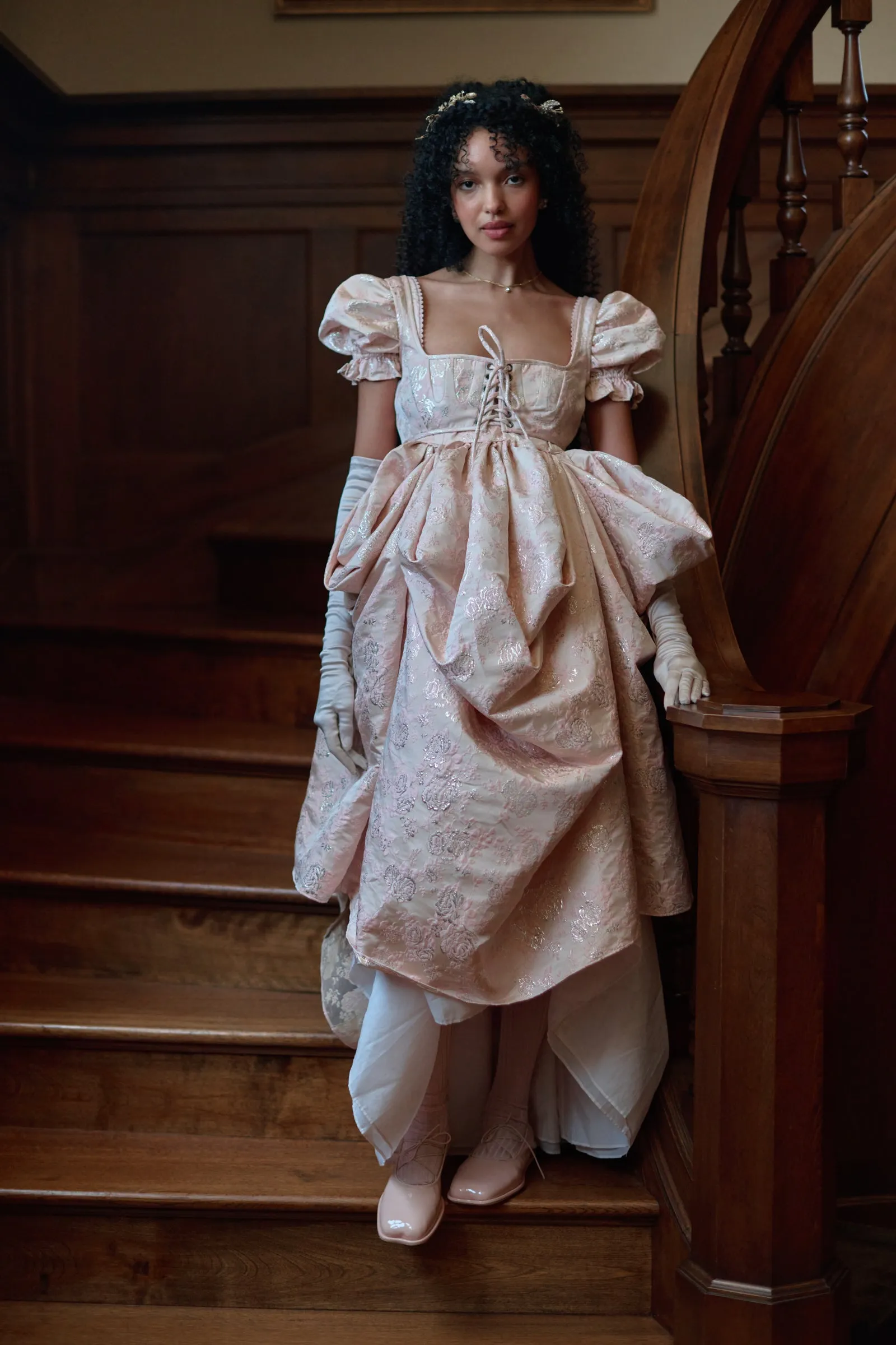 Edwina Empire Stay Corset sold by Selkie product image thumbnail 5