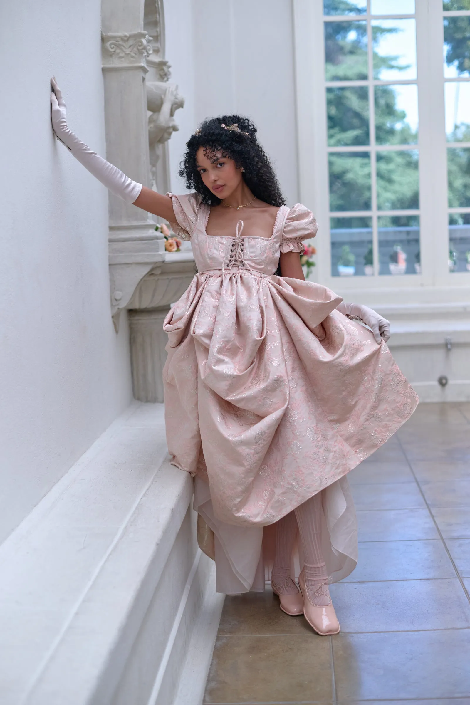 Edwina Empire Stay Corset sold by Selkie product image thumbnail 4