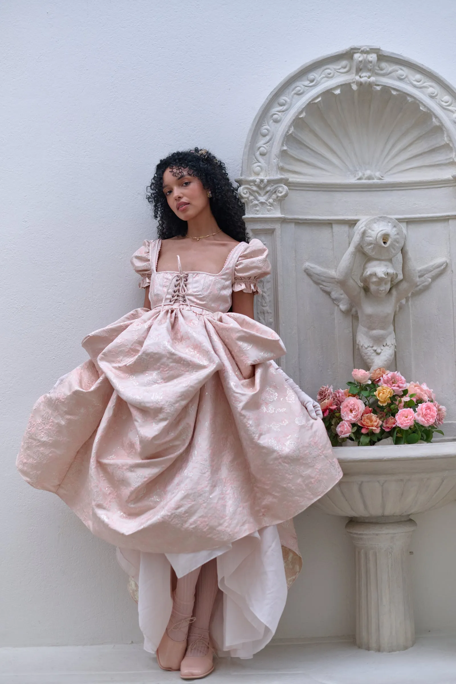 Edwina Empire Stay Corset sold by Selkie product image thumbnail 3