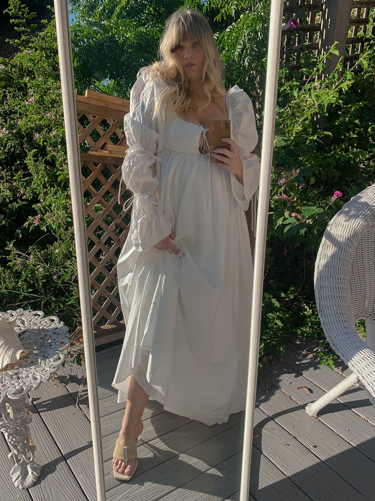The Ivory Rapunzel Dress sold by Selkie product image thumbnail 3