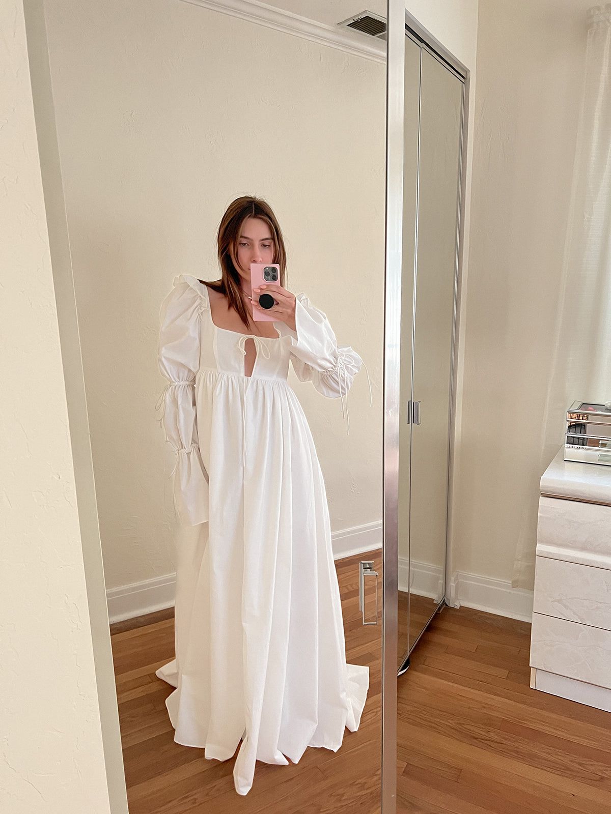 The Ivory Rapunzel Dress sold by Selkie product image thumbnail 5