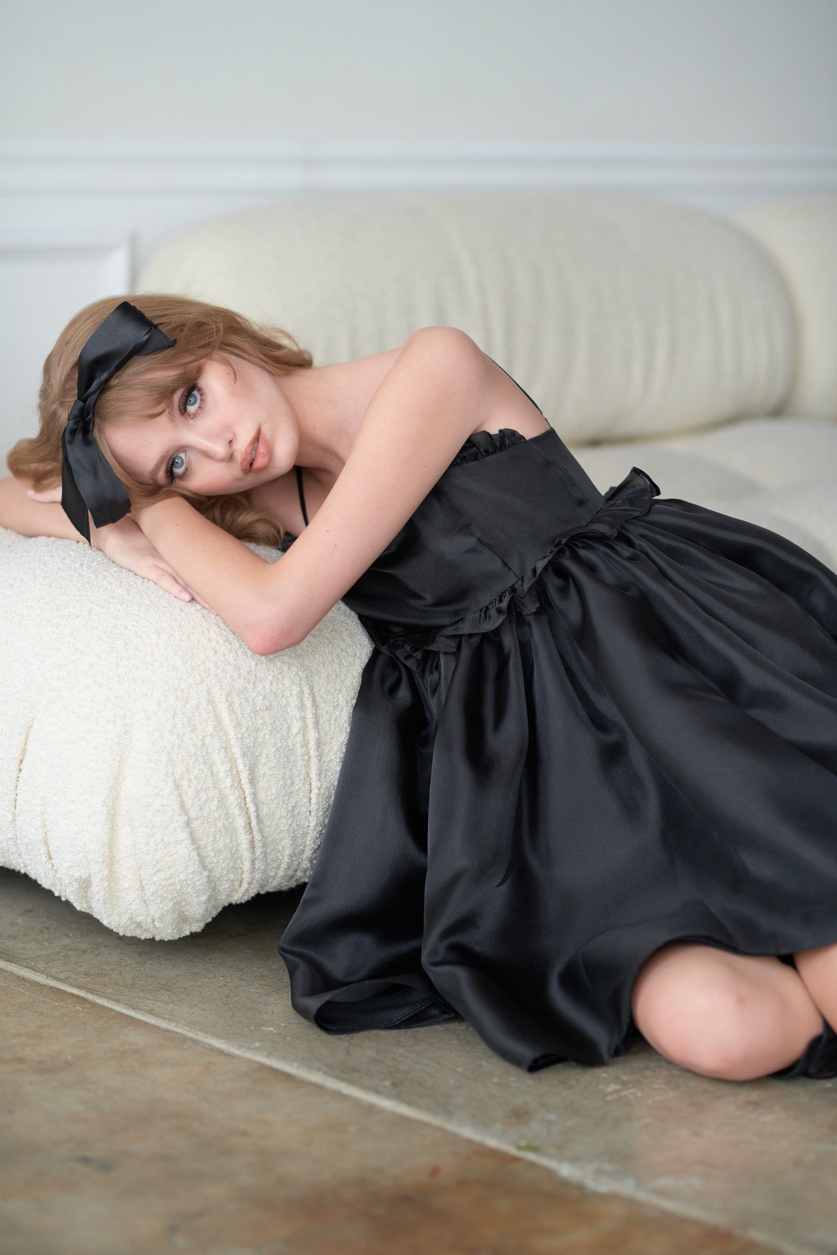 The Caviar Rosebud Dress sold by Selkie product image thumbnail 4