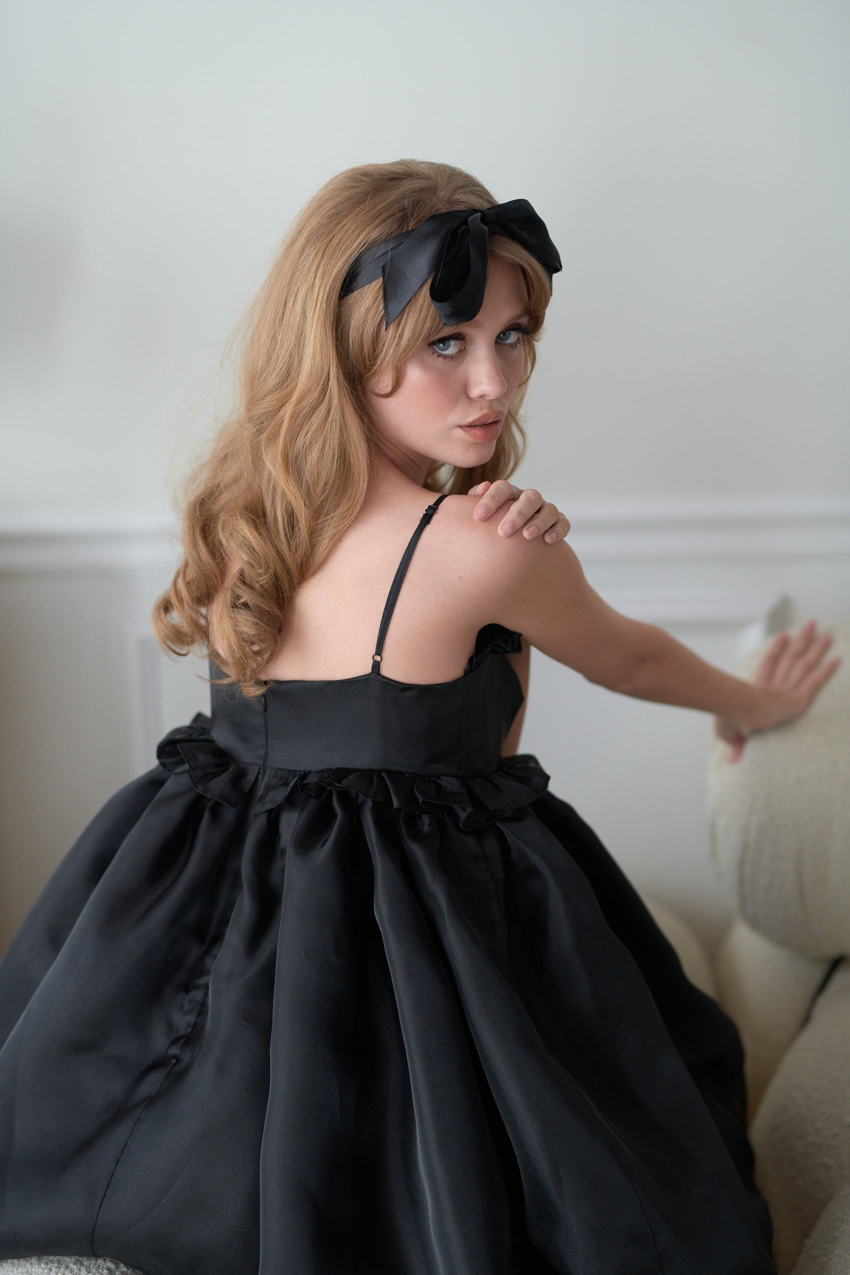 The Caviar Rosebud Dress sold by Selkie product image thumbnail 12