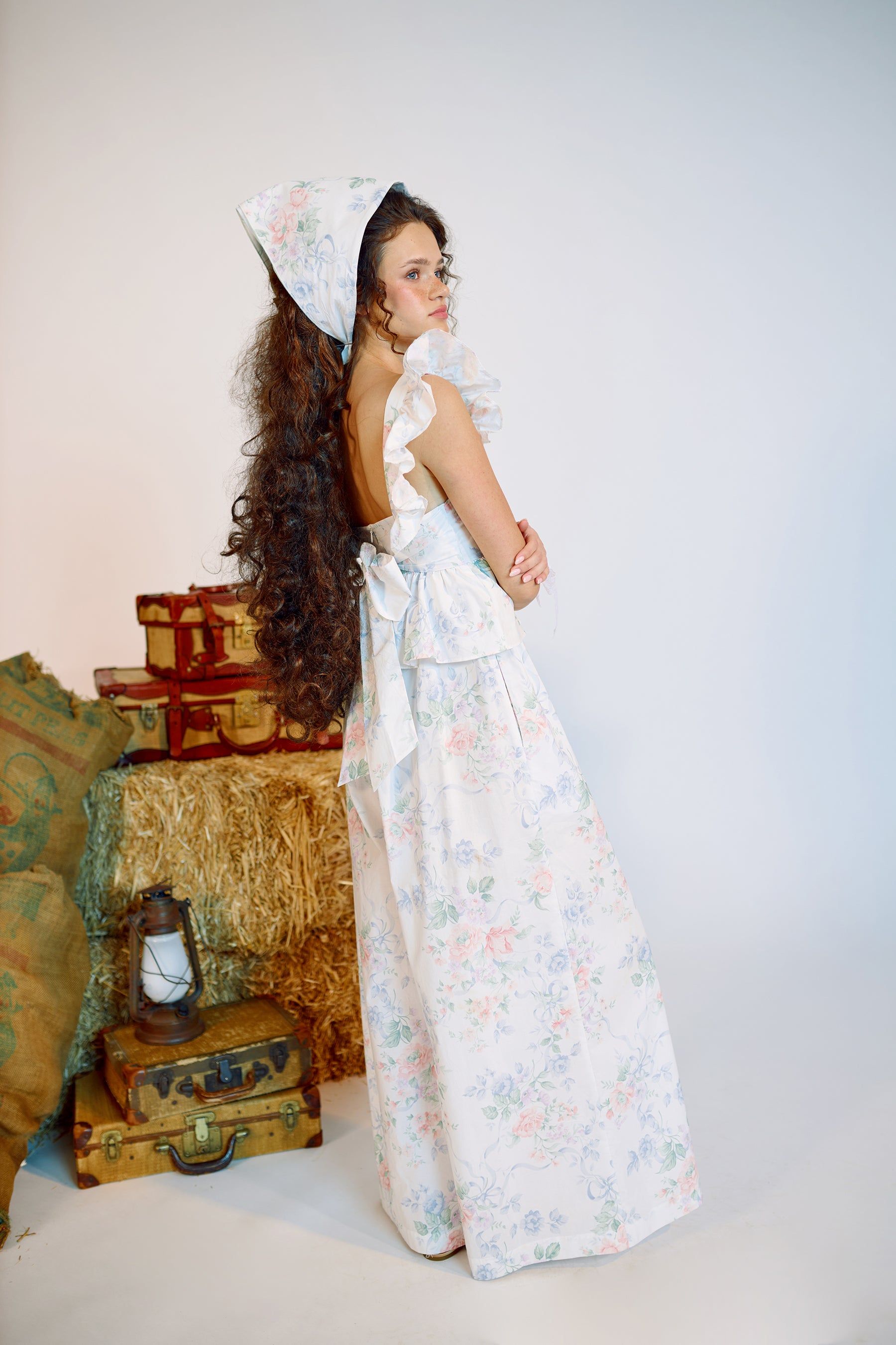 Mrs. Darcy Weekender Jumpsuit sold by Selkie product image thumbnail 3