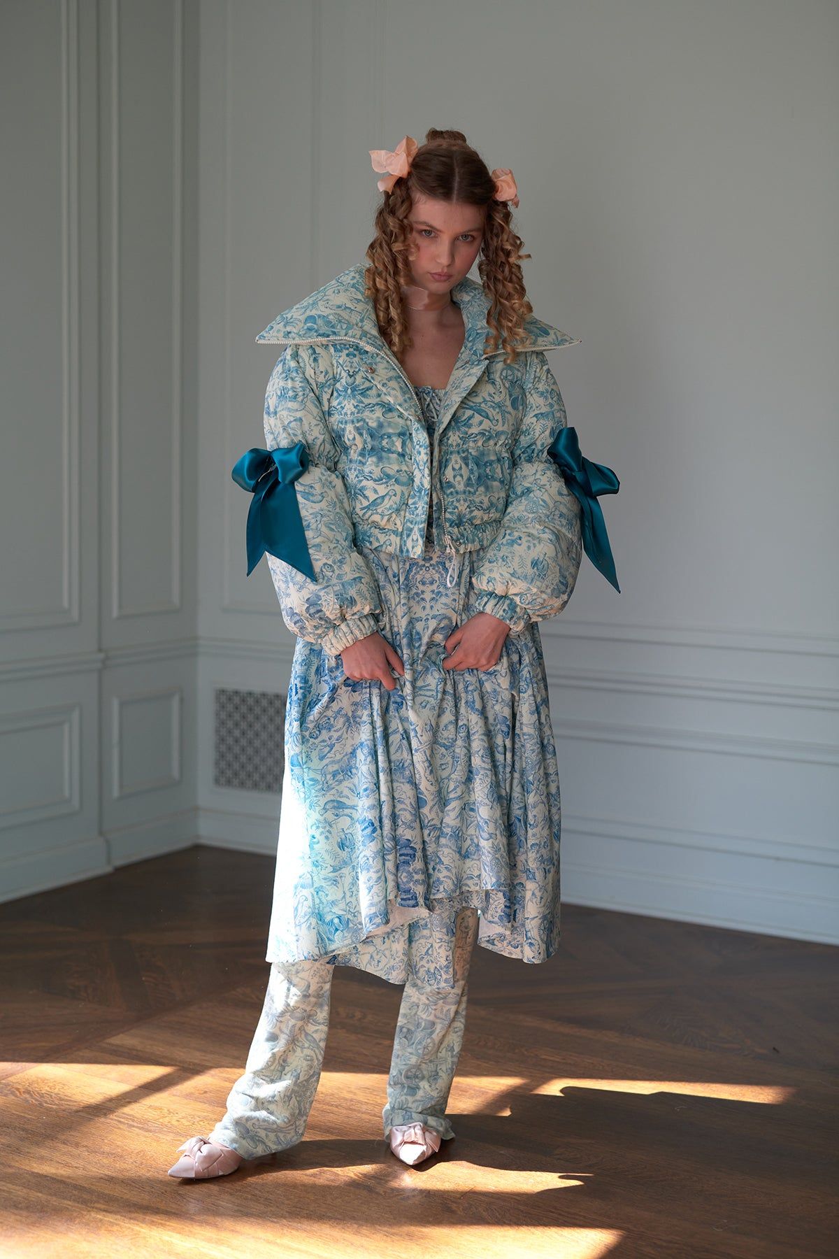 The Porcelain Marshmallow Puffer sold by Selkie product image thumbnail 4