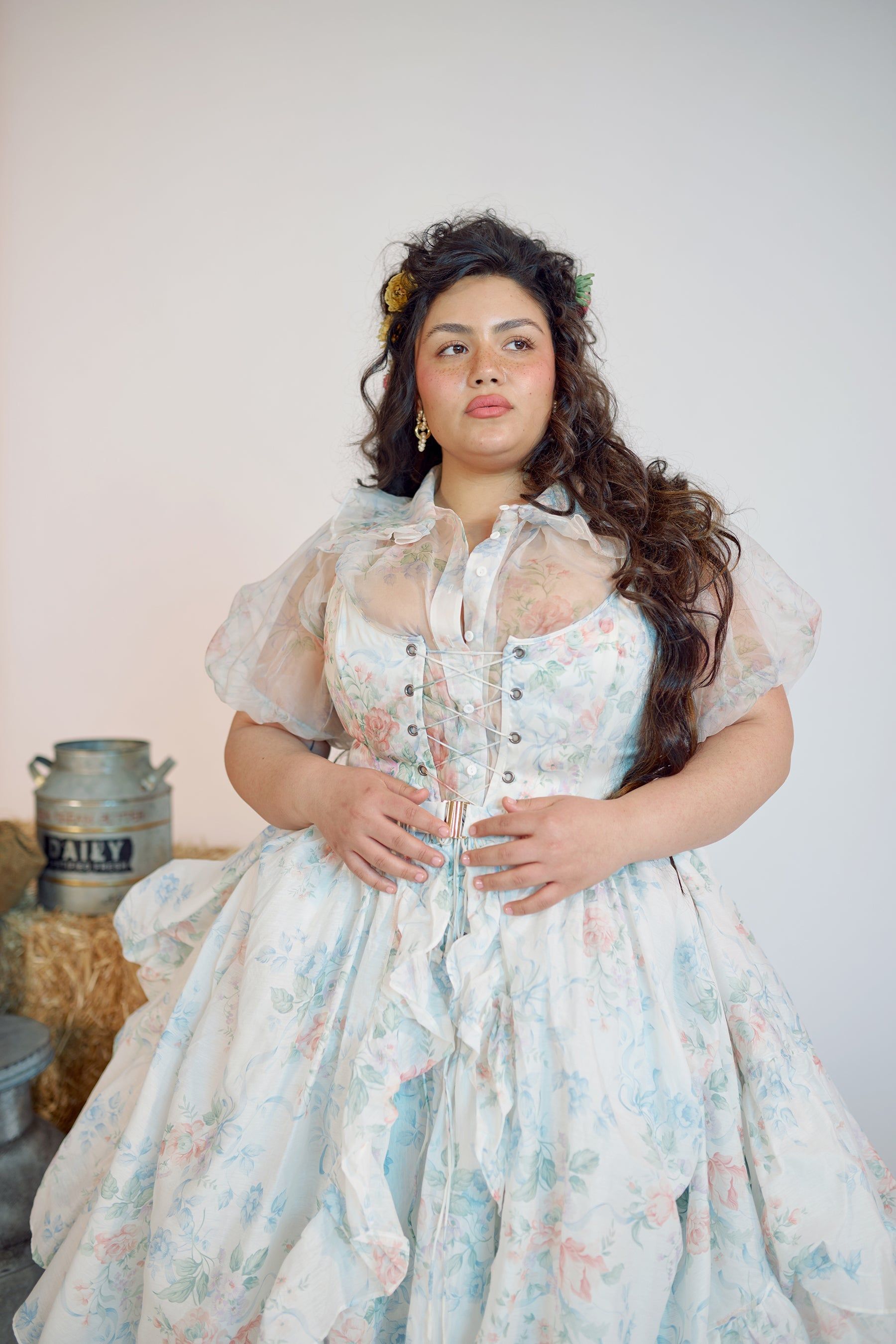 WS:Mrs. Darcy Duchess Corset sold by Selkie product image thumbnail 5