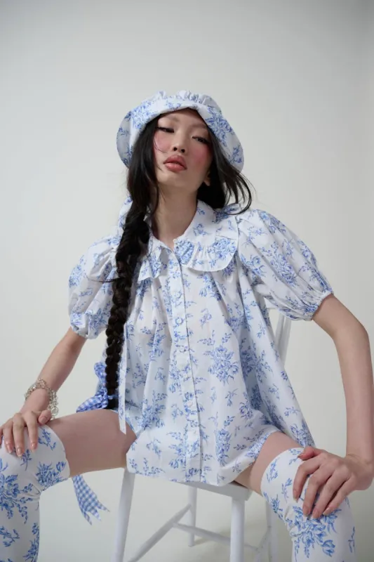 The Bed & Breakfast Cream Puff Blouse sold by Selkie