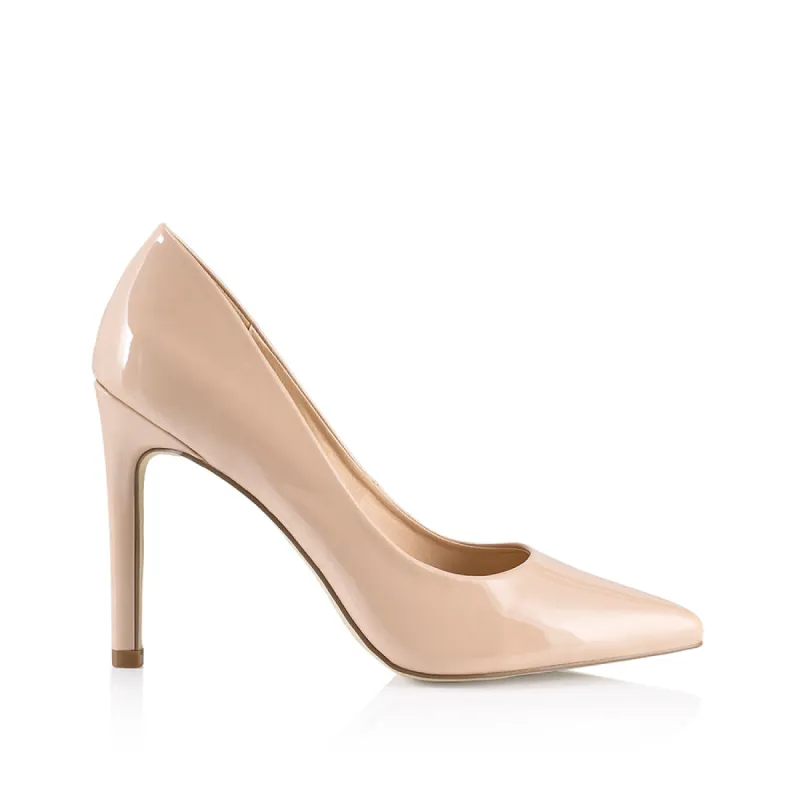 Harolina Stiletto Pumps - Nude Patent sold by Verali