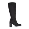 Linden Knee High Boots - Black Micro sold by Verali