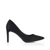 Wish Court Heel Pumps - Black Micro sold by Verali
