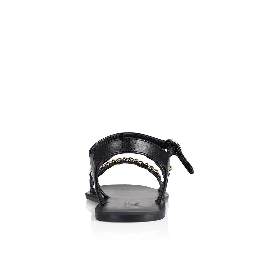 Candice Flat Sandals - Black sold by Verali product image thumbnail 3