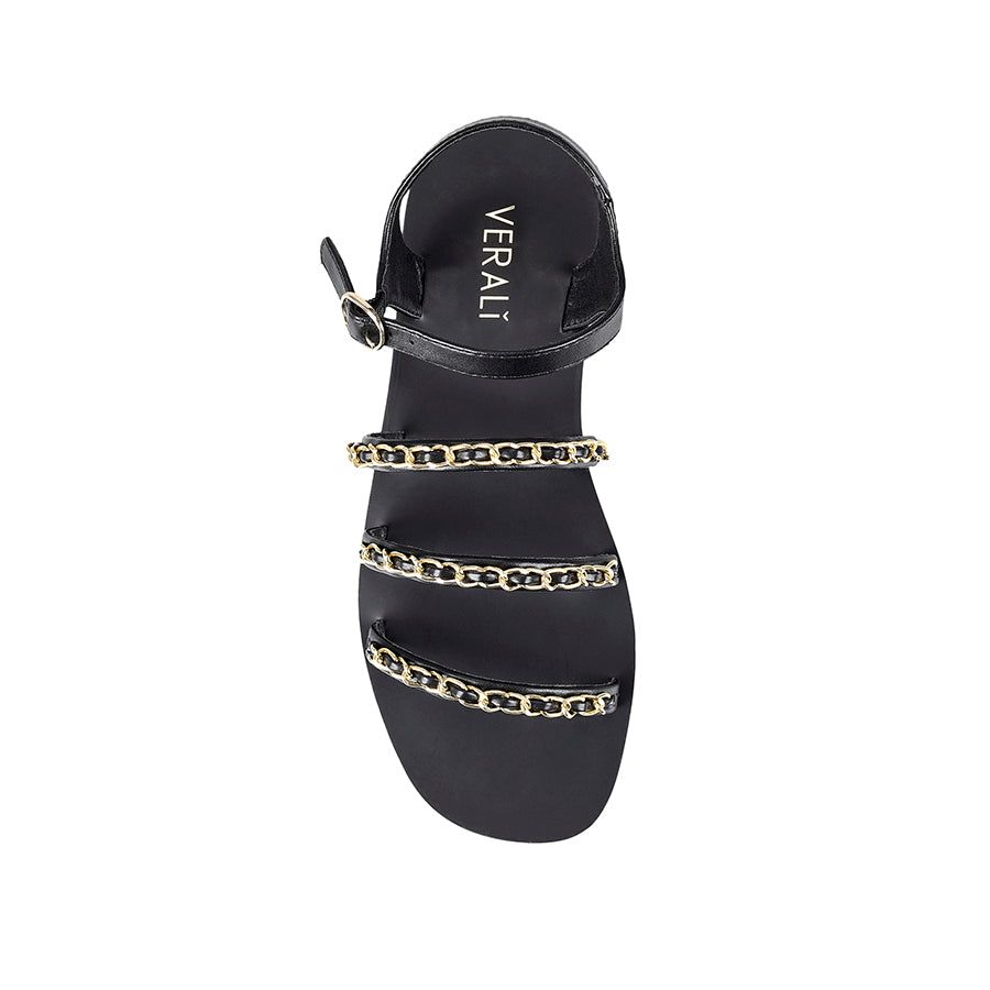 Candice Flat Sandals - Black sold by Verali product image thumbnail 4