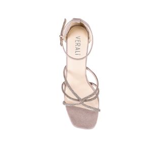 Kisha Strappy Heeled Sandals - Blush sold by Verali