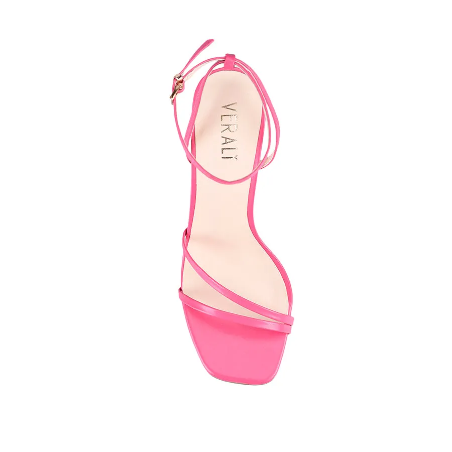 Kimmy Slim Strappy Heels - Pink Smooth sold by Verali product image thumbnail 5