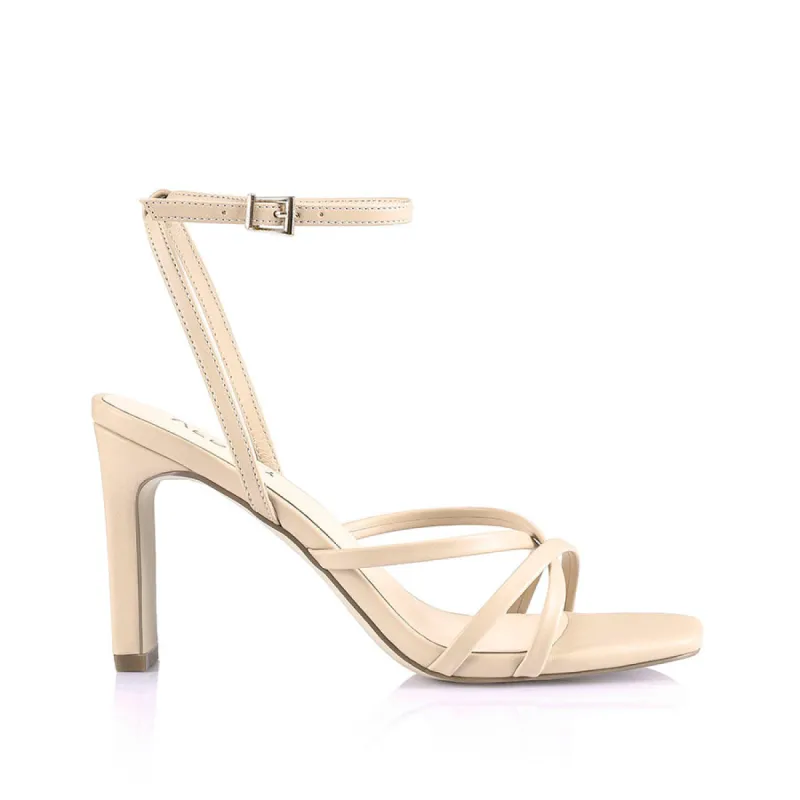 Kipp Strappy Heels - Nude sold by Verali