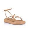 Bondi Flatform Sandals - Caramel Softee sold by Verali