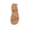 Bondi Flatform Sandals - Caramel Softee sold by Verali