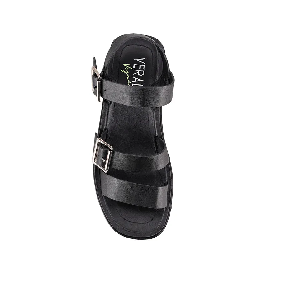 Rage Flatform Sandals - Black sold by Verali product image thumbnail 3