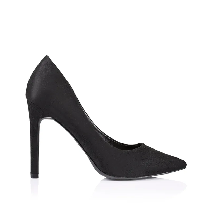 Harolina Stiletto Pumps - Black Micro sold by Verali